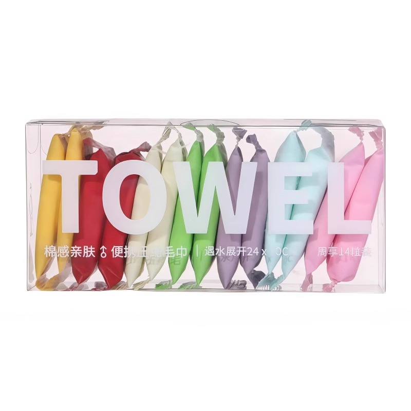 新款压缩毛巾洗脸巾一次性纯棉旅行装酒店用品加厚旅游便携神器