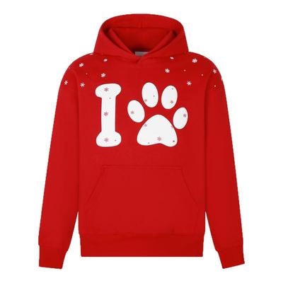 SANJATI猫爪帽衫情侣男女宽松潮