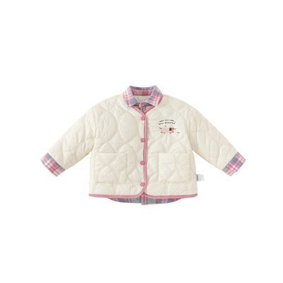 INSbobo儿童棉服假两件外套