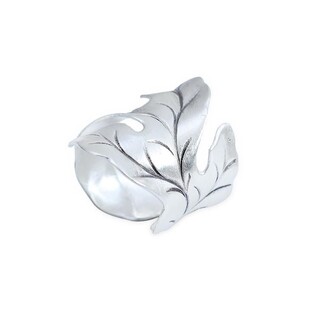 泰银夸张镂空复古个性戒指女食指开口原创设计泰国清迈藏银饰品潮