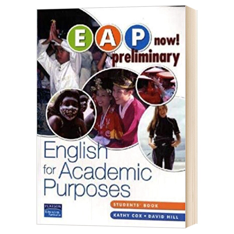 学术英语初级学生用书 EAP Now Preliminary Student Book 英文版学术英语指导用书 写作与阅读练习 英文原版书籍 Pearson Longman