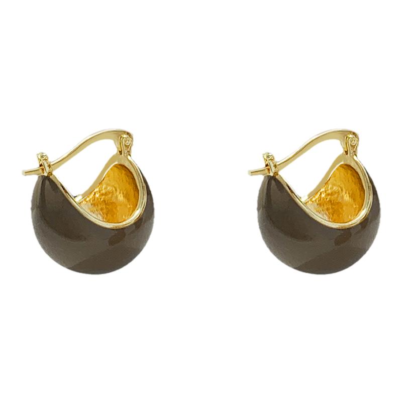 独特气质复古耳饰耳扣高级感耳钉纯银2025新款爆款耳环小众设计感