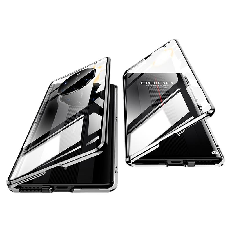 华为保时捷mate40rs手机壳mate40pro保护套mate40e新款双面玻璃pro+全包防摔mete40男士mt40女官方高级感适用