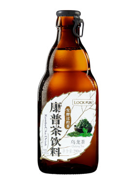 乐可芬康普茶饮料290ml*5瓶0脂肪