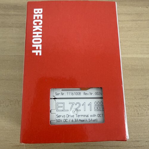 议价全新德国倍福模块BECK HOFF EL7211-0010 顺丰包邮