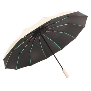 雨伞加大加厚加固自动伞折叠晴雨学生上学两用2025新款防晒便携紫