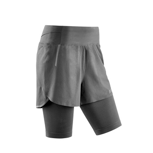 CEP 3.0专业压缩裤五分健身短裤女运动速干裤紧身裤跑步裤假两件