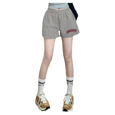 美式ins潮牌阔腿三分短裤女夏季