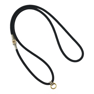 唐卡吊坠绳十二生肖守护神弹簧卡扣佛牌黄金挂绳藏式高端项链绳子