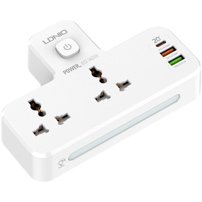 ldnio多功能家用usb英标插头