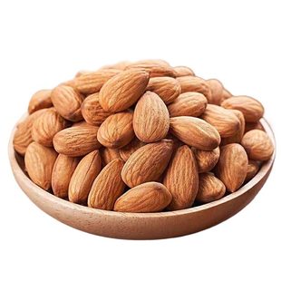 巴旦木坚果500g带壳巴达木巴坦木扁桃杏仁干果年货原味烘焙果仁