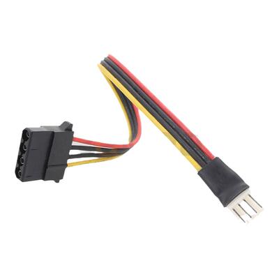 sqmOD电源连接线小4PIN公转大4P