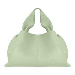 自营欧洲直邮POLENE Numero Neuf大地土色荔枝纹小牛皮手提单肩