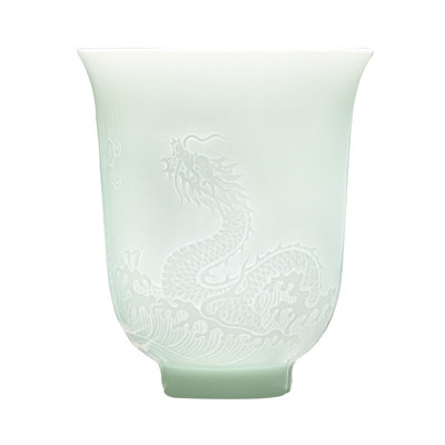 景德镇官方陶瓷影青雕刻