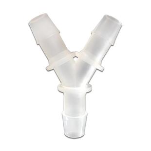 卡默尔接头三通接头塑料软管透明水管PP接头蠕动泵分流三通转接头