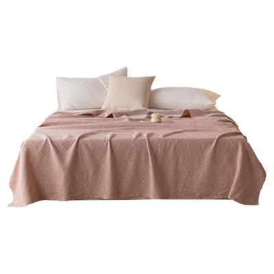 洁丽雅全棉毛巾被午睡毯单人盖毯