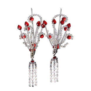 戏曲头饰配件包头化妆用品京越剧古装头面木钻小偏凤青衣花旦边凤