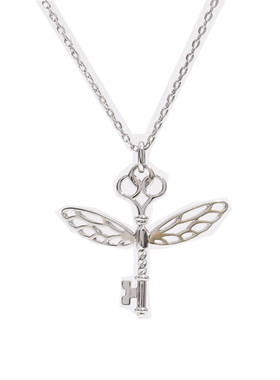 panzoro金翅膀钥匙吊坠毛衣链