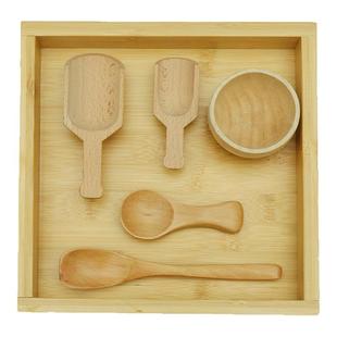 铲舀夹的工作材料组精细化动作训练蒙氏幼儿园早教日常生活教玩具