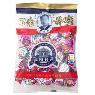 沈阳特产不老林糖果杏仁味散称500克椰汁花生牛轧糖新年喜糖1斤