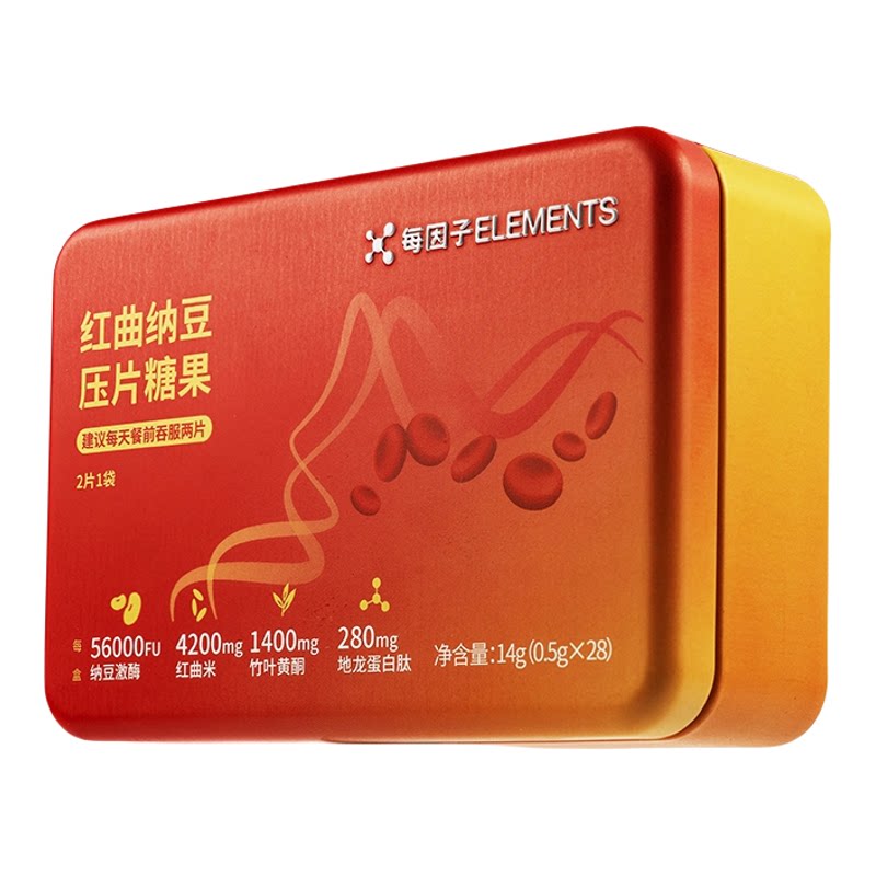 每因子无糖熬夜红曲米纳豆