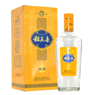 湖北稻花香酒醇香45度浓香型白酒整箱拍6瓶礼品盒装口粮酒特产酒