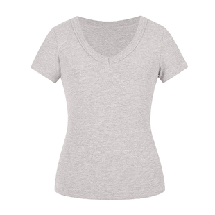 运动短袖女夏季新款大码运动T恤跑步训练上衣胖MM瑜伽健身服套装