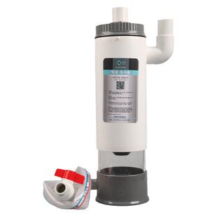 鱼缸外置过滤桶沉淀桶鱼马桶免换水过滤器粪便收集分离器免清洗