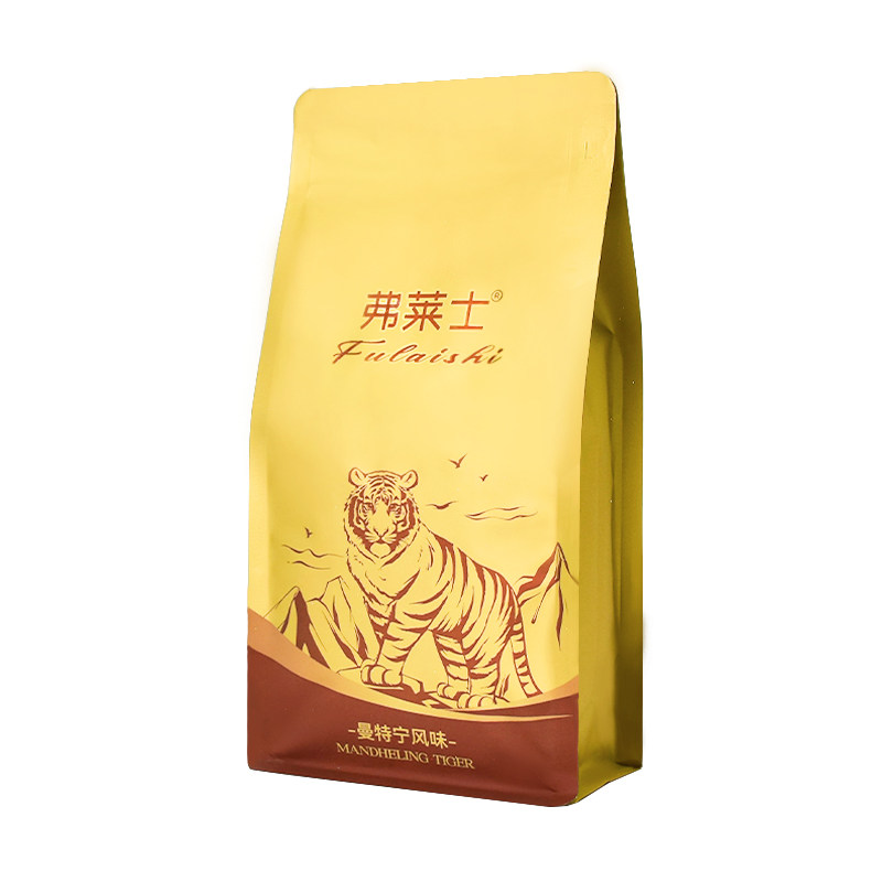 弗莱士曼特宁咖啡豆商用黑咖啡手冲意式可现磨咖啡粉454g精品烘焙