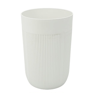 大号自吸水花盆塑料家用树脂轻奢高级感龟背竹黑金刚高筒懒人水培