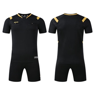 【可定制】Joma25年新款足球裁判服套装吸湿排汗短袖裁判员服