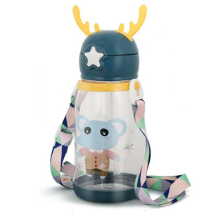 ppsu儿童吸管水杯男孩夏季直饮杯子上学专用女孩大容量幼儿园水瓶
