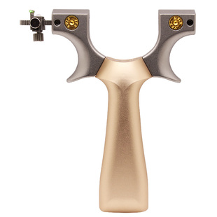 眭氏惊雷tc21快压扁皮钛合金弹弓惊魂免绑夹片反曲专业高精度单工