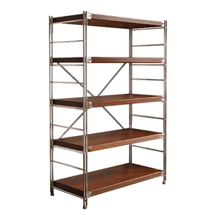 扫地机器人置物架落地日式客厅阳台上方带轮子收纳书柜下空高脚架