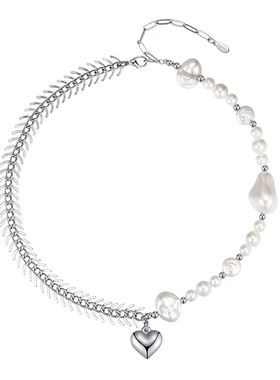 NOTTU钛钢材质鱼骨链情侣