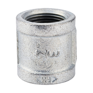 顶建 镀锌直接内丝直通管箍镀锌管件4分6分1寸DN15 20 25铸铁接头