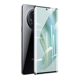 适用华为荣耀magic5钢化膜华为magic5pro手机膜曲面至臻版honor新款全屏覆盖migic5全胶防摔防爆majic保护膜