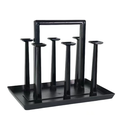 正宝新款防尘沥水倒挂杯架托盘