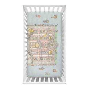 atelier choux婴儿床床笠新生婴儿童防滑床垫套罩床单适用stokke