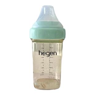 新加坡hegen奶瓶新生儿彩色款ppsu宽口径仿母乳耐摔防胀气