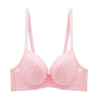 eblin有钢圈蕾丝聚拢文胸