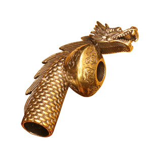 龙头卷烟烟锅头配件 烟锅纯铜头 男士旱烟斗铜配件DIY怀旧半成品