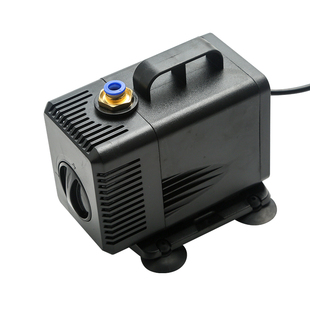 雕刻机潜水泵220V大功率80W 主轴电机冷却鱼缸水循环冷却泵抽水泵
