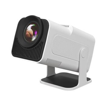 WEMI微米L400投影仪家用超高清墙投卧室家庭影院投影机手机投屏小型便携宿舍学生儿童一体投影仪客厅房间电视