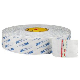 3M9448A双面胶超薄透明白色汽车学生专用耐高温无痕粘胶可撕不留痕高粘度强力固定贴墙面专用手工胶纸胶带