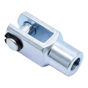 SC气缸配件安装附件支架Y型接头底座鱼眼法兰板链接配件32 40 50