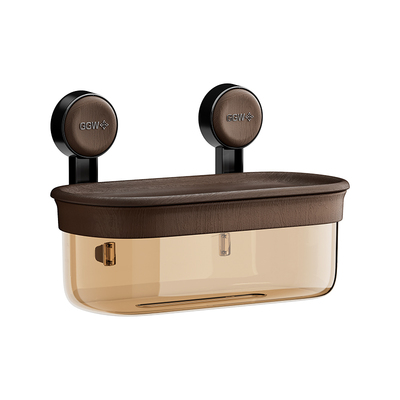 浴室吸盘壁挂收纳篮家用