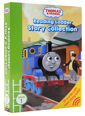托马斯英语书分级阅读入门级6册 Thomas and Friends Reading Ladder 盒装小火车托马斯和朋友们英文原版绘本3-8岁 扫码听原版音频