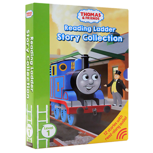 托马斯英语书分级阅读入门级6册 Thomas and Friends Reading Ladder 盒装小火车托马斯和朋友们英文原版绘本3-8岁 扫码听原版音频