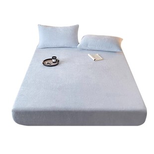 牛奶绒保暖床笠单件2026年新款秋冬季加厚床罩加绒床垫防尘保护套